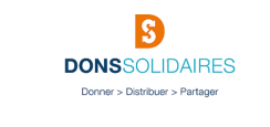 DonsSolidaires. Donner > Distribuer > Partager