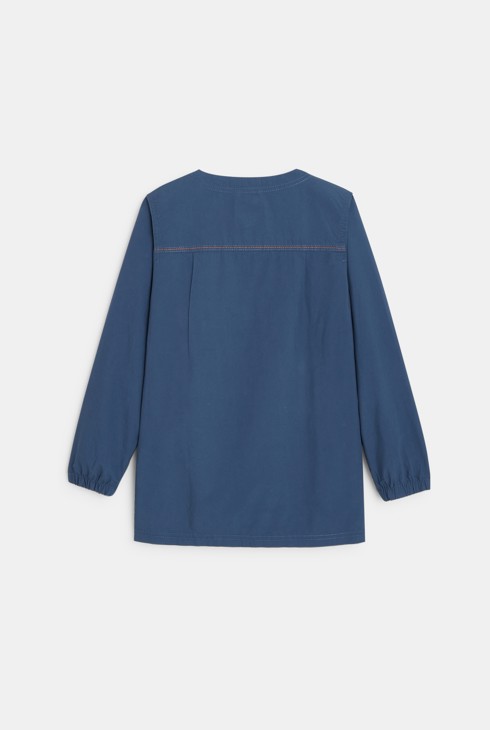 Grembiule per la scuola blu bambino 2