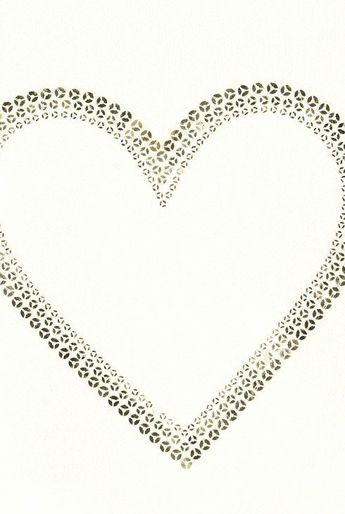 Fine pullover with sequinned embroidered hearts 2