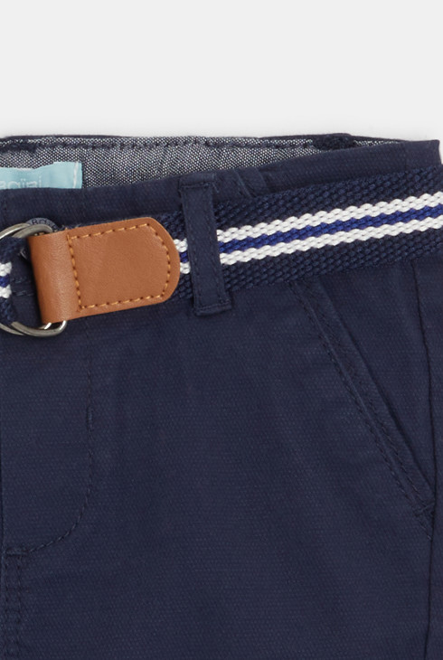 Fancy cotton turn-up shorts 2