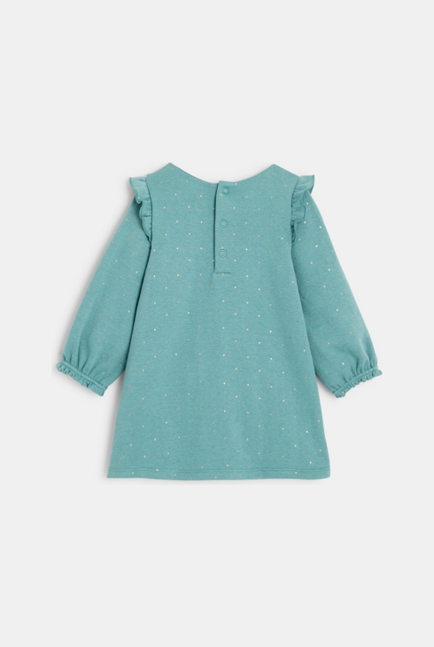 Shiny polka dot dress 2