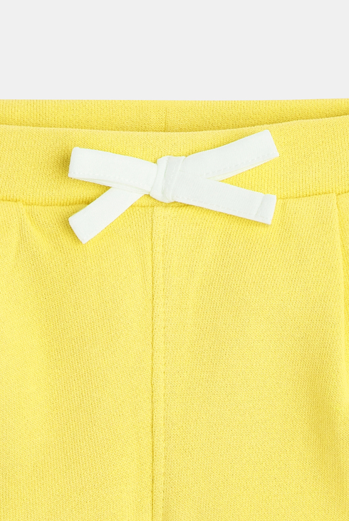 Fleece pleated shorts 2