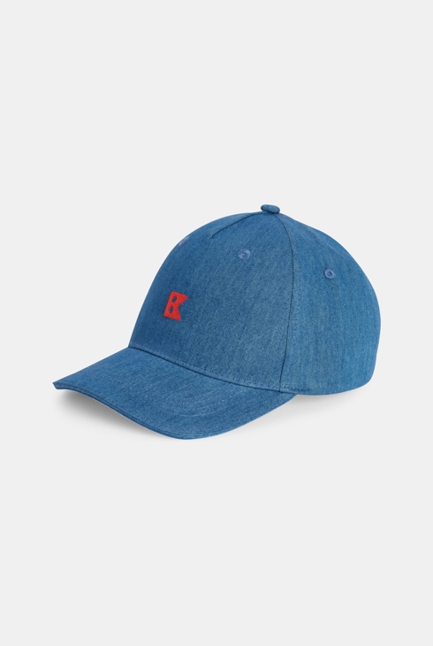 Chambray kids' baseball cap 2