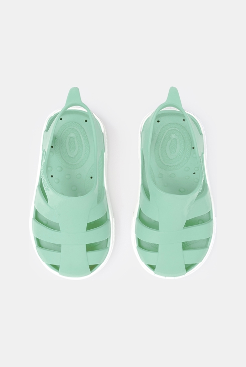 Strandsandalen Grün Baby Jungen 2
