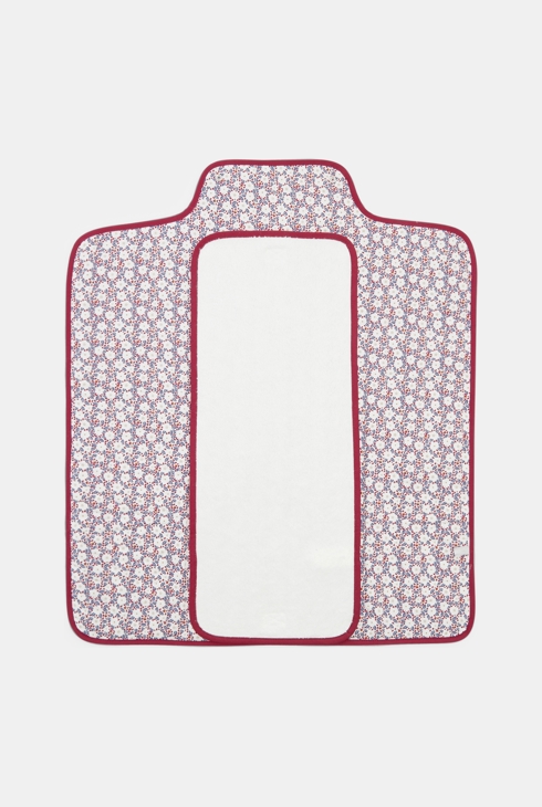 Reise-Wickelunterlage mit Blumenmuster Rosa 2