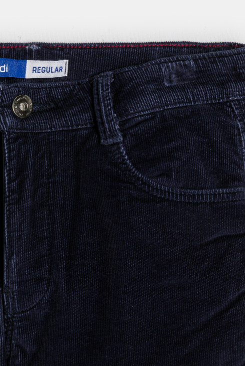Pantalon skinny en velours Garçon 2