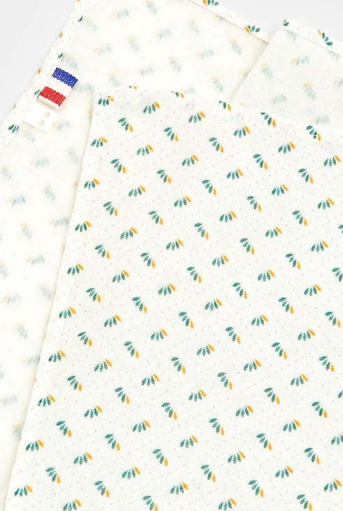 Unisex baby’s printed cotton gauze cloth 2