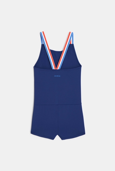 Girl's blue swimming costume 2