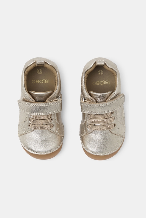 Baby girl's sparkly first ankle boots 2