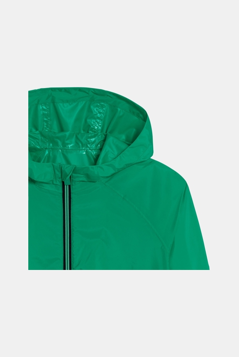 Boy's green waterproof windcheater jacket. 2
