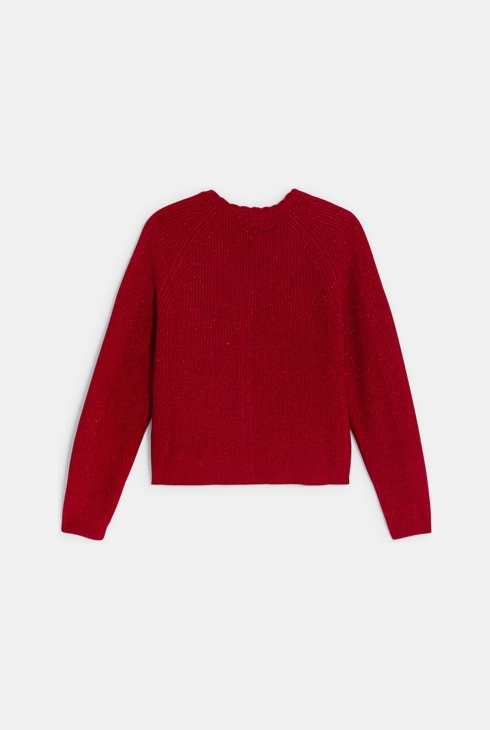 Rot glitzernde Weste Mädchen 2