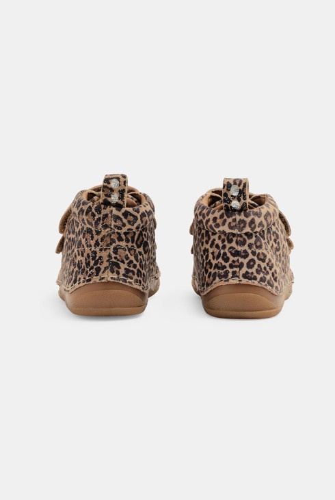 Bottines premiers pas marron bébé fille 2