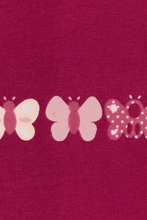 Body manches longues papillon rose bébé fille (lot de 3) 2