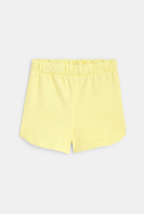 Ananas-Top mit elastischem Kragen und gelben Shorts Kleinkind Mädchen 2