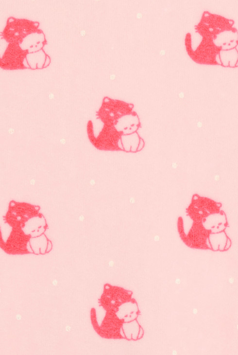 Pyjama Kleinkind rosa mit Motiven 2