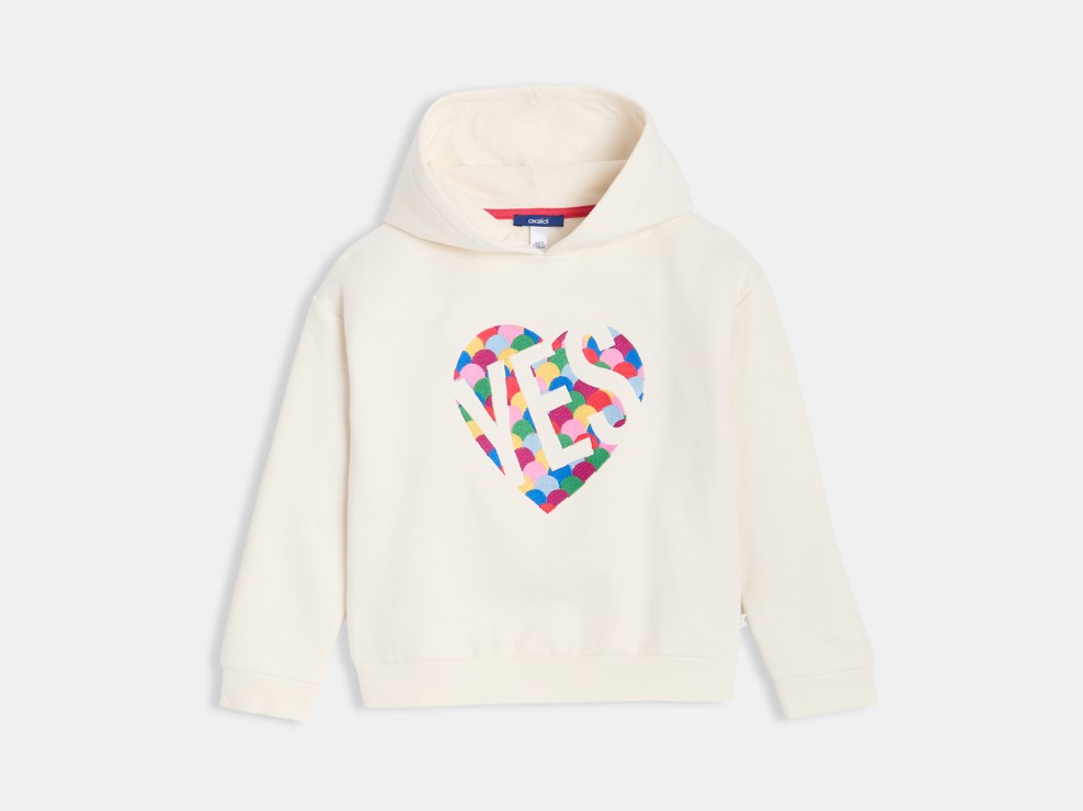 Bluza z motywem serca dla dziewczynki 2
