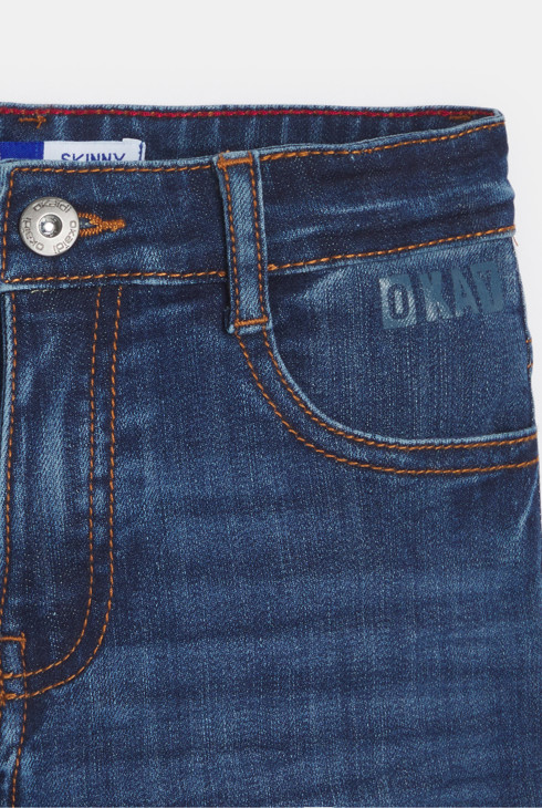 Jean skinny bleu Garçon 2