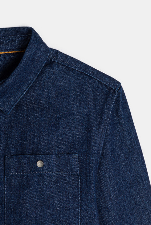 Camisa denim crudo azul niño 2