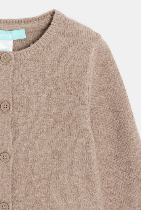 Strickjacke beige Kleinkind Mädchen 2