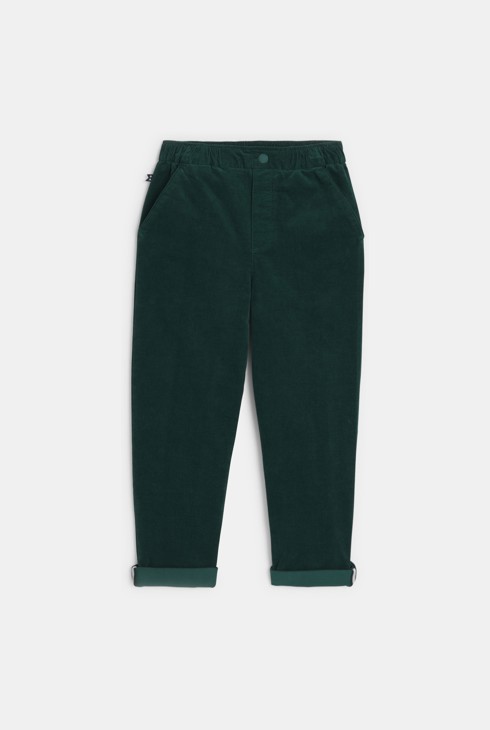 Cordhose grün Jungen 1
