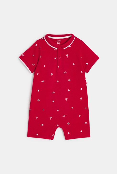 Baby Boy's eed wave playsuit 1