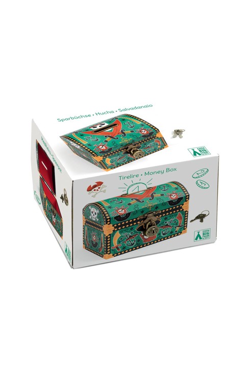 Tirelire pirate Djeco 2