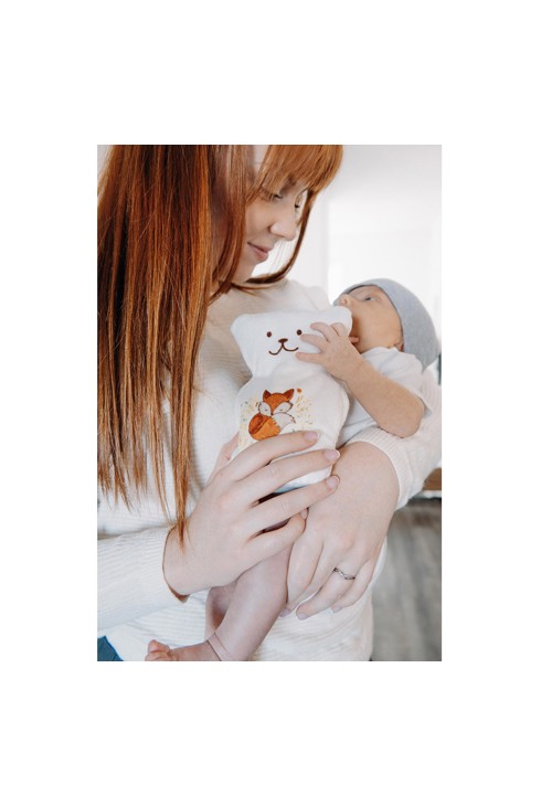 Ourson thérapeutique motif renard Béké Bobo 2
