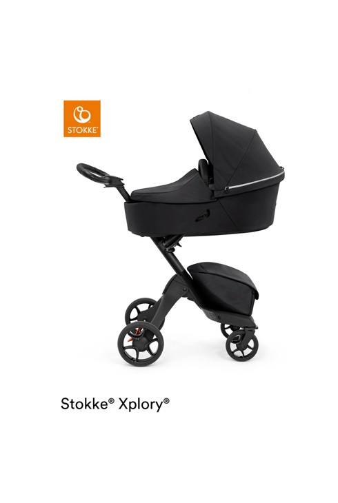 Nacelle noire pour poussette citadine Xplory X Stokke 2
