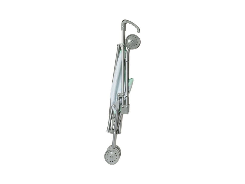 Poussette pour poupée vert d'eau Oxybul 2