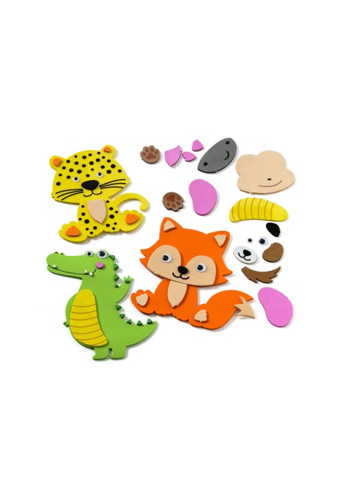 Atelier 8 animaux en mousse Oxybul 2