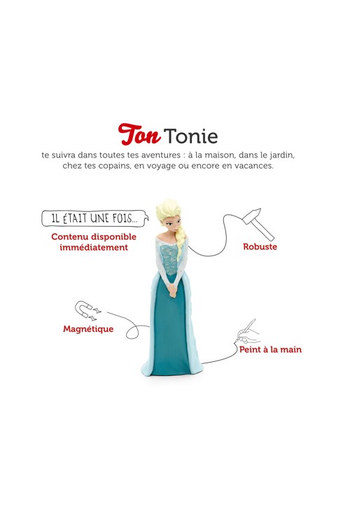 Figurine Tonie La Reine des Neiges pour Toniebox Tonies 2