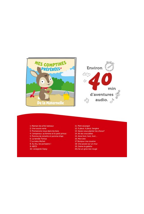 Figurine Tonie Mes comptines préférées de la maternelle 2