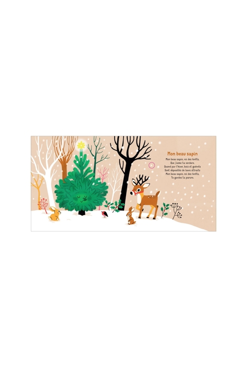 Livre sonore Mes chants de Noël - Gallimard Jeunesse 2