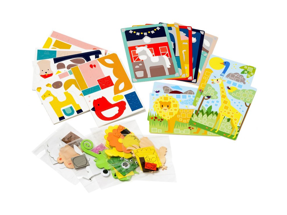 Atelier Grand coffret multi-activités animaux en folie Oxybul 2