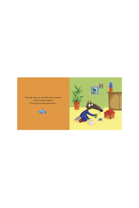 Livre P'tit loup ne veut pas dormir - Auzou 2
