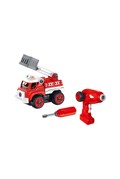 Camion de pompier télécommandé à construire Buki 2