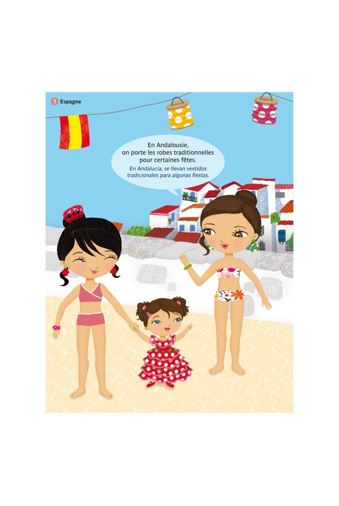 Livre Minimiki, Robes du monde - Play Bac 2