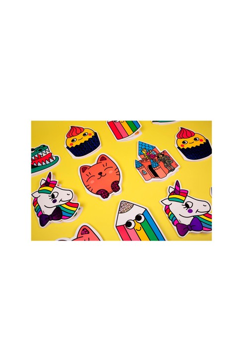 Cahier stickers, magic - OMY 2