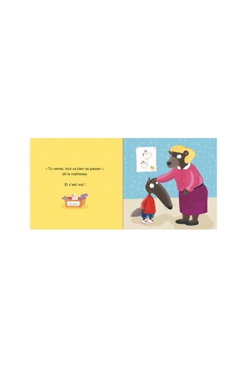Livre P'tit loup rentre à l'école - Auzou 2