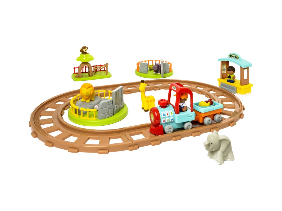 Circuit de train safari Oxybul 1