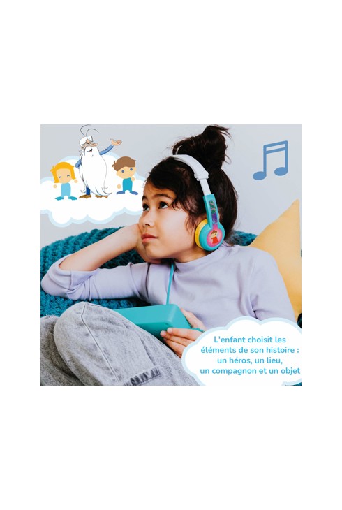 Album audio Suzanne et Gaston découvrent les 5 sens Lunii 2