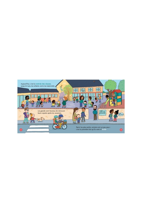 Livre L'école maternelle, mes p'tits docs - Milan Jeunesse 2