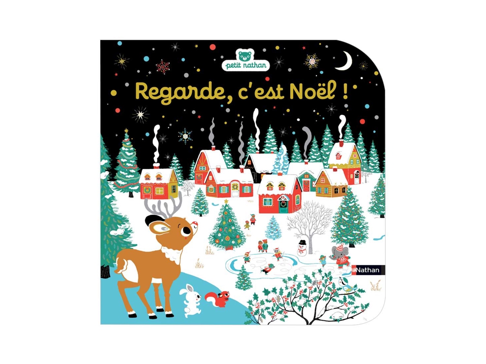 Livre Regarde c'est noël - Nathan Jeunesse 1