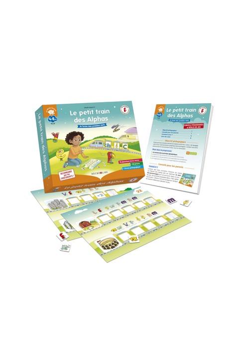 Livre Le petit train des Alphas - Récréalire 2