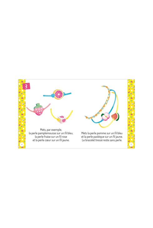 Coffret Ma petite accumulation de bracelets fluos - Auzou 2