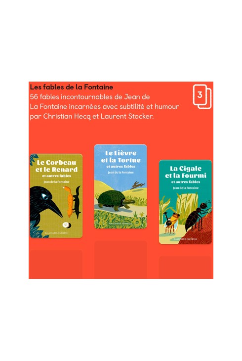 Carte histoire audio YOTO, Les Fables de la Fontaine 2