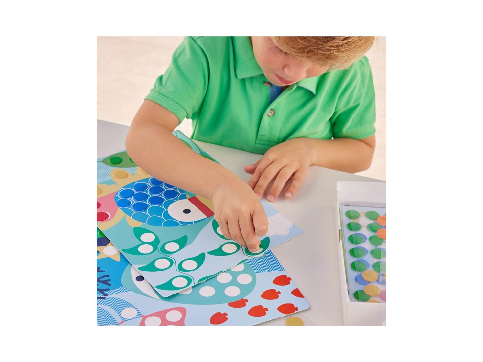 Atelier gommettes animaux exotiques Oxybul 2