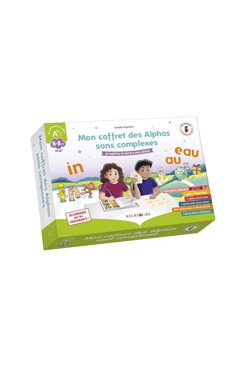 Coffret Mon coffret des Alphas sons complexes - Récréalire 2
