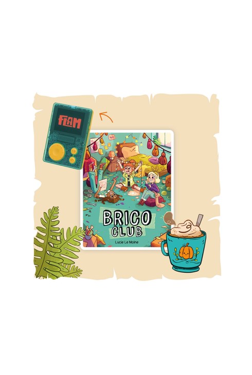 Livre audio interactif pour FLAM, Le brico Club Lunii 2