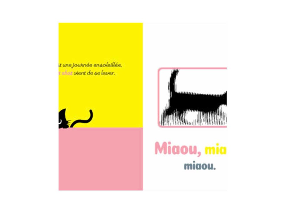 Livre Petit Chat, Mon premier livre cinémagique 2